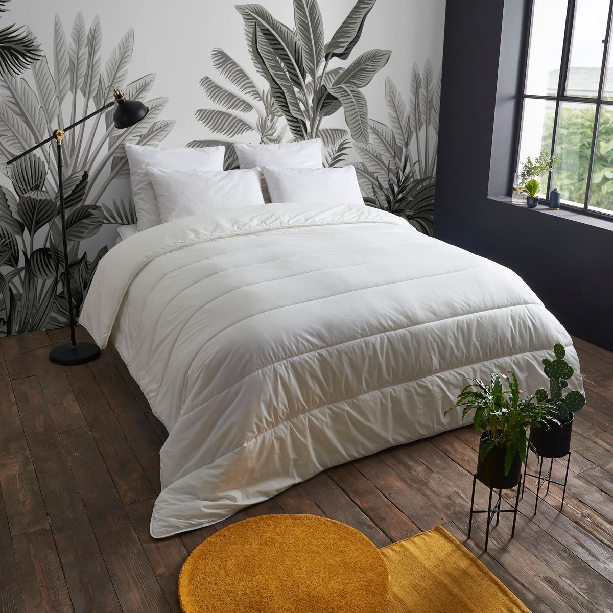 Couette Fibre recycl&eacute;e ultra a&eacute;r&eacute;e - coton tencel Henriette