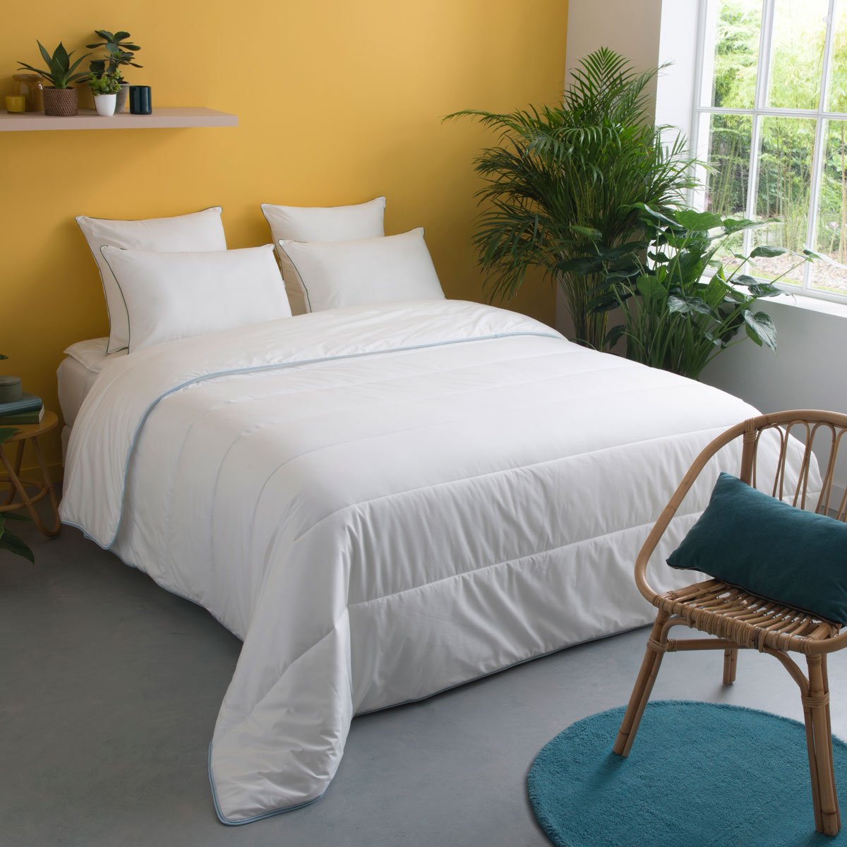Couette Fibre recycl&eacute;e respirante- coton tencel Suzette
