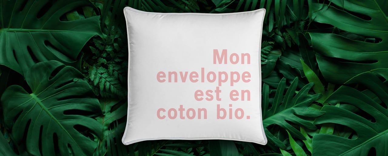 Enveloppe coton Bio